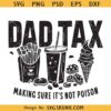 Dad Tax making sure it’s not poison SVG, Fathers Day svg, dad Tax svg