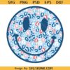 Patriotic smiley face SVG, 4th of July Smiley face SVG, Patriotic smiley svg, 4th of July Smiley SVG