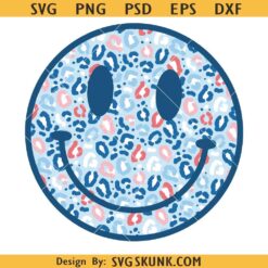 Patriotic smiley face SVG, 4th of July Smiley face SVG, Patriotic smiley svg, 4th of July Smiley SVG
