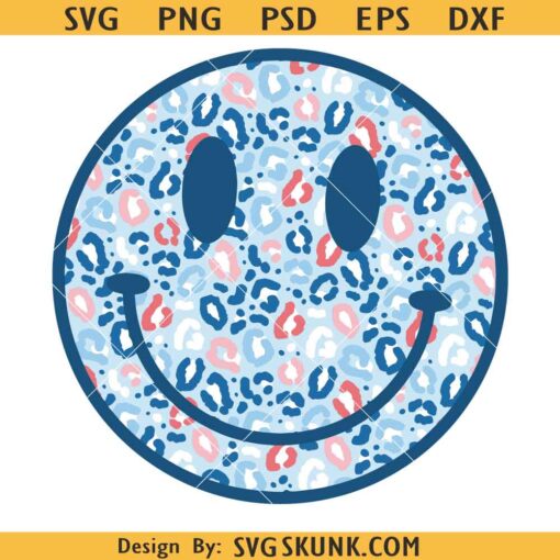 Patriotic smiley face SVG, 4th of July Smiley face SVG, Patriotic smiley svg, 4th of July Smiley SVG