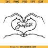 Swiftie heart hands SVG, Taylor Swift svg, Taylor love svg