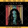 Alanis Morette Vintage SVG, Alanis Morissette Tour 2023 SVG, Alanis Morissette SVG PNG