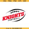 Knights Football SVG, Knights mascot svg, Knights Football logo SVG