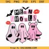 Mean Ghouls ghost SVG, Halloween ghouls svg, Halloween mean ghost svg