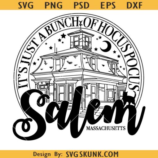 Salem Massachusetts SVG, Salem Svg, Witch SVG, Magic Svg, Mythical Svg, Gothic Svg