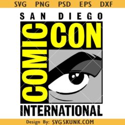 San Diego Comic Con International logo SVG
