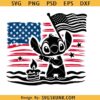 Stitch flag 4th of July SVG, Disney Stitch 4th Of July SVG, Disney Lilo Stitch Independence Day svg