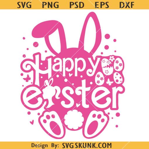 Barbie Easter bunny SVG files, Barbie Pink Easter SVG, Easter bunny svg, Bunny svg, Easter svg, Rabbit svg  