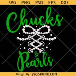 Chucks & pearls Shoelaces SVG, Shoe Svg, pearls svg, sneakers svg, Kamala svg, Chucks and Pearls Shirt svg