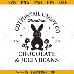 Cottontail Candy Co SVG, Easter Sayings Svg, Easter Gifts SVG, Easter svg, Cottontail Candy Company SVG