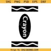 Crayon Template SVG, crayon design svg, school svg, Crayon label SVG, Crayon wrapper SVG, Crayons SVG, Crayon label PNG