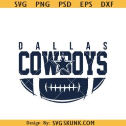 Dallas Cowboys Mascot SVG, Cowboys football svg, Dallas Cowboys SVG PNG