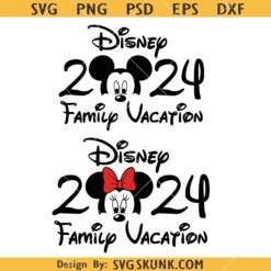 Disney Family Vacation 2024 svg, Family Trip 2024 SVG, Disney Vacation 2024 SVG, Making Disney Memories SVG