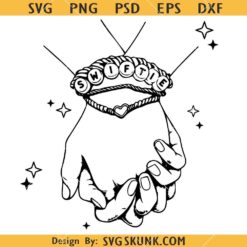 Swiftie Bracelets Hands SVG, Swiftie Fans SVG, Taylor Swift Singer SVG, Swiftie SVG, The Eras Tour SVG  