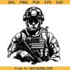 US Soldier svg, US Soldier SVG, Veteran Soldier svg, American Troops svg, Army svg, Military svg