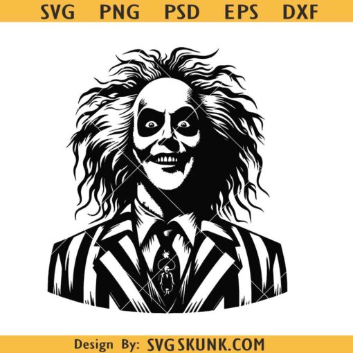 Beetle Juice Halloween SVG, Beetlejuice SVG, Trick Or Treat Svg, Halloween Svg, Spooky Season Svg  