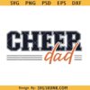 Cheerleader dad SVG, cheer coach svg, cheerleader svg, coach svg, football svg    