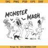 Monster Mash Halloween SVG, Frankenstein svg, Classic Monster Clipart SVG, Monster Halloween SVG     