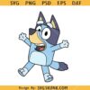 Bluey Dog SVG, Bluey Cartoon Dog Svg, Cartoon Dog Svg, Bluey Dog PNG      