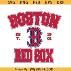 Boston Red Sox svg, Red Sox Logo SVG, Team Boston Football SVG    