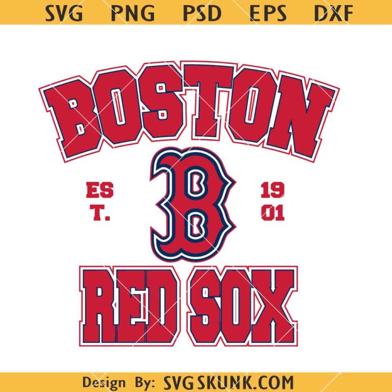 Boston Red Sox svg, Red Sox Logo SVG, Team Boston Football SVG