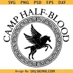 Camp Halfblood svg, Percy Jackson svg, PJO svg, Demigod Svg, Greek Mythology Svg, Camp Half Blood SVG 