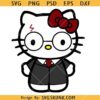 Hello Kitty Harry Potter SVG, Hello Kitty Svg, Funny Harry Potter Svg     