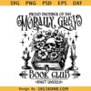 Proud member of the Morally Grey Book Club SVG, Vintage Bookish Png, Gift For Book Lover SVG  