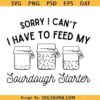 Sourdough Starter SVG, baking SVG, kitchen apron SVG