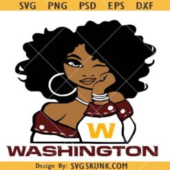 Washington Commanders girl svg, Commanders girl svg, Football Ball Shirt SVG    