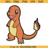 Charmander Svg, Pokemon Svg, Smash brother Svg, Eevee SVG  