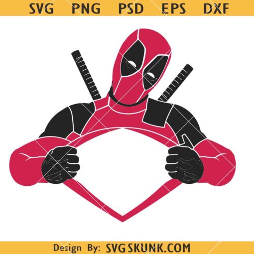 Deadpool ripped shirt SVG, Deadpool Lego Svg, Superhero Lego Svg   