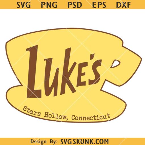 Gilmore Girls Stars Hollow Connecticut SVG, Stars Hollow TV Series SVG, Luke’s Gilmore Girls SVG    