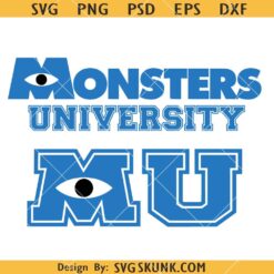 Monsters University SVG, Scaring Dept SVG, Monsters Inc Svg  