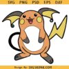 Raichu SVG, Pokemon SVG, Pikachu Evolution Svg, Pichu Pikachu Raichu Svg, Pokemon Go Svg    
