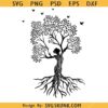 Woman tree of life SVG, Tree of Life Svg, Family Tree Svg, Women Tree Clipart SVG      