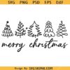 Merry Christmas Svg, Christmas Trees Svg, Christmas Décor SVG, Christmas Shirt SVG   