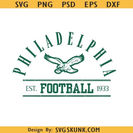 Eagles Philly Retro Philadelphia svg, NFL SVG, Philly Football Svg, Philadelphia Eagles Svg      