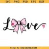 Love Coquette Bow Svg, Coquette Valentine’s Day SVG