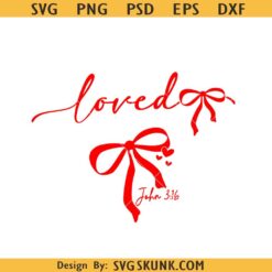 Loved coquette Bow svg, Coquette Heart Bow Svg Png Dxf Eps Files