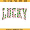 Lucky Shamrock pink SVG, Lucky varsity font svg, St Patricks Day svg