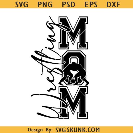 Wrestling mom SVG, Wrestling mom shirt svg, My heart is on that mat svg png