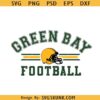 Green Bay Packers Football svg, Packers mascot svg, NFL team svg