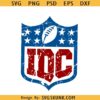 Grunge IDC Football svg, I Dont Care Football SVG, Football Season SVG, Funny Football SVG