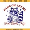 Hang on let me overthink this raccoon svg