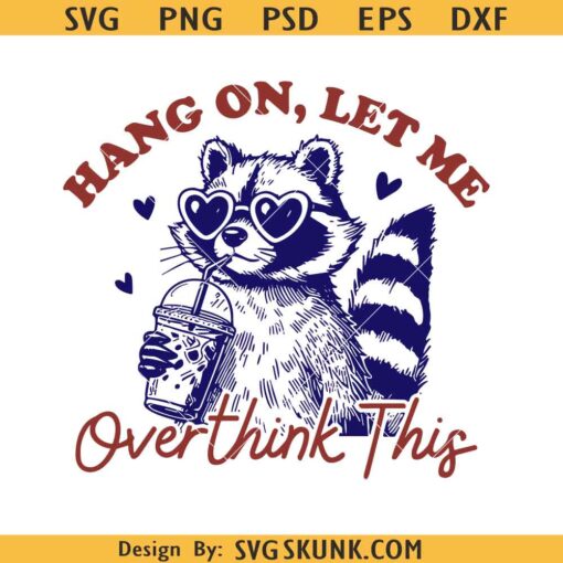Hang on let me overthink this raccoon svg