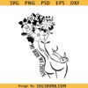 My body my choice floral woman svg, Women Rights Svg Cut, middle Finger Svg, Female Body svg, Feminist svg