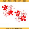 Soul mate Valentine matching SVG, Valentine couple svg, matching couple svg