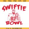 Swiftie Super Bowl SVG PNG, Swiftie Bowl svg, Travis Kelce svg, Chiefs SVG