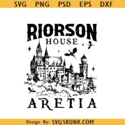 Xaden Riorson House Svg, Riorson House Aretia SVG, Xaden Riorson SVG  